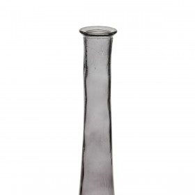 Vaso Grigio vetro riciclato 18 x 18 x 100 cm