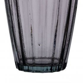 Vaso Grigio vetro riciclato 12 x 12 x 29 cm