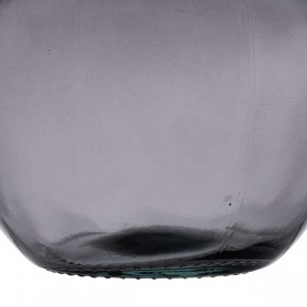 Vaso Grigio vetro riciclato 16 x 16 x 18 cm
