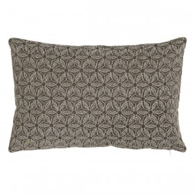 Cuscino Poliestere Grigio 45 x 30 cm