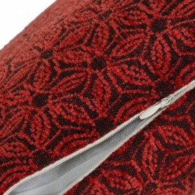 Cuscino Poliestere Rosso Granato 45 x 30 cm