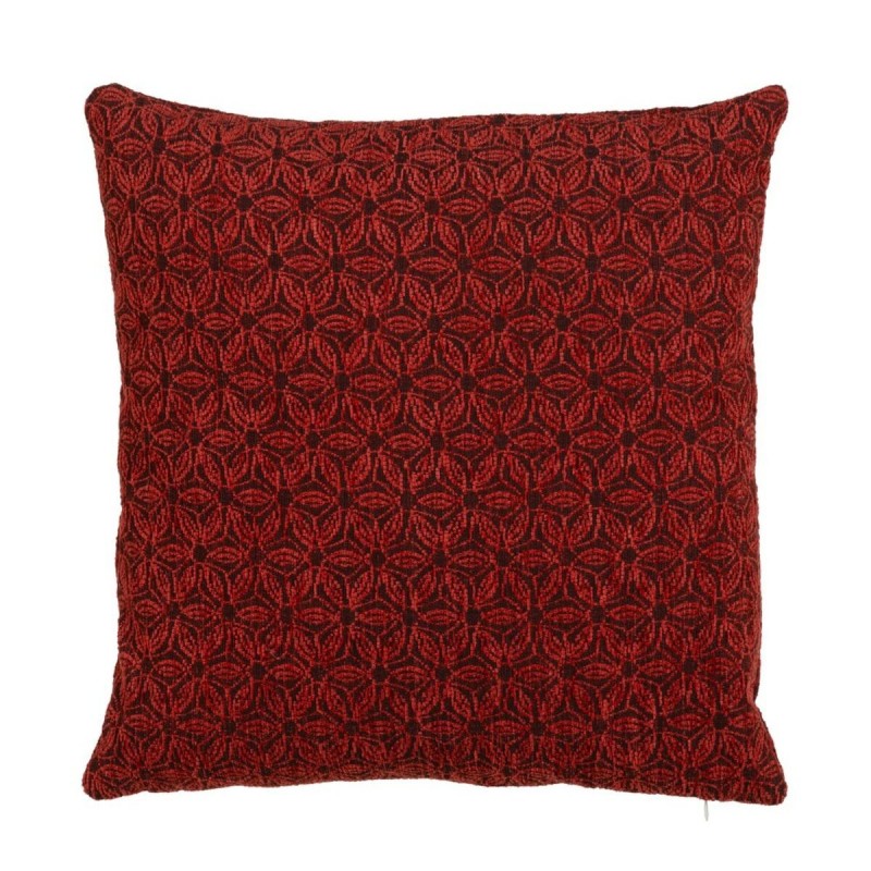 Cuscino Poliestere Rosso Granato 45 x 45 cm