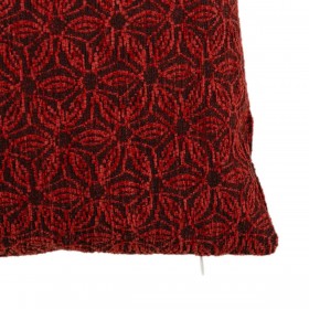 Cuscino Poliestere Rosso Granato 45 x 45 cm