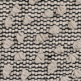 Cuscino Cotone Nero Beige 45 x 45 cm