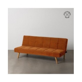 Divano Letto Arancio 175 x 84 x 73 cm
