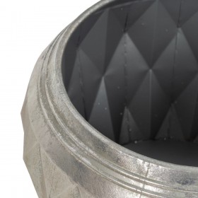 Vaso Argentato Ferro 37,5 x 37,5 x 25,5 cm