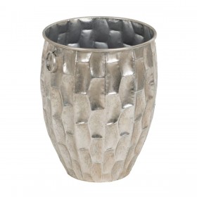 Vaso Argentato Ferro 39 x 39 x 51 cm