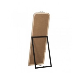 Specchio da terra Bianco Cristallo Legno di paulownia 60 x 180 x 4 cm