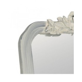 Specchio da terra Bianco Cristallo Legno di paulownia 60 x 180 x 4 cm
