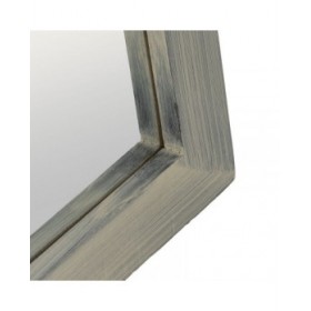 Specchio da terra Bianco Cristallo Legno di paulownia 60 x 180 x 4 cm