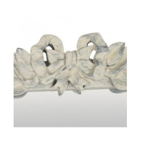 Specchio da terra Bianco Cristallo Legno di paulownia 60 x 180 x 4 cm