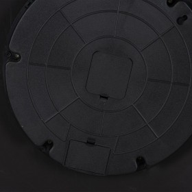 Orologio da Parete Crema Dorato Cristallo Ferro 66 x 9,5 x 66 cm (3 Unità)