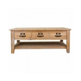 Tavolino da Caffè Alexandra House Living Marrone Legno di abete Legno MDF 66 x 48 x 120 cm