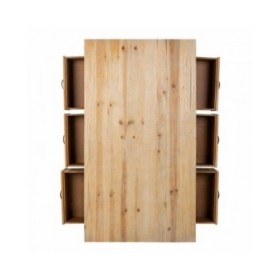 Tavolino da Caffè Alexandra House Living Marrone Legno di abete Legno MDF 66 x 48 x 120 cm