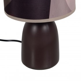 Lampada da tavolo Marrone Ceramica 60 W 220-240 V 18 x 18 x 29,5 cm