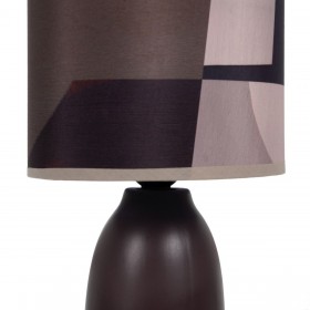 Lampada da tavolo Marrone Ceramica 60 W 220-240 V 18 x 18 x 29,5 cm