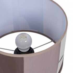 Lampada da tavolo Marrone Ceramica 60 W 220-240 V 22 x 22 x 29 cm