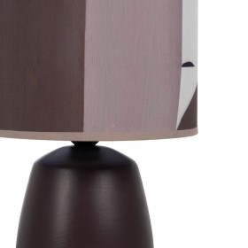 Lampada da tavolo Marrone Ceramica 60 W 220-240 V 22 x 22 x 29 cm