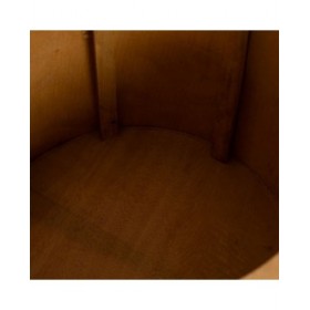 Puff RATÁN Naturale Rattan 40 x 40 x 46 cm (2 Unità)