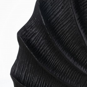 Applique da Parete Nero Alluminio Ferro A 220-240 V 51 x 10 x 51 cm
