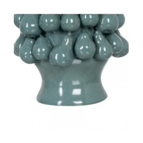 Vaso Azzurro Ceramica 26,7 x 26,7 x 40 cm