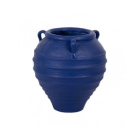 Vaso Blu scuro Resina 56 x 56 x 60 cm