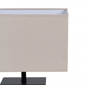 Lampada da tavolo Marrone Crema 60 W 220-240 V 35 x 18 x 51 cm