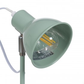Lampada da tavolo Verde Chiaro Ferro 25 W 220-240 V 15 x 14,5 x 36,5 cm