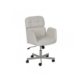 Sedia da Ufficio Grigio Crema 57 x 60,5 x 85 cm