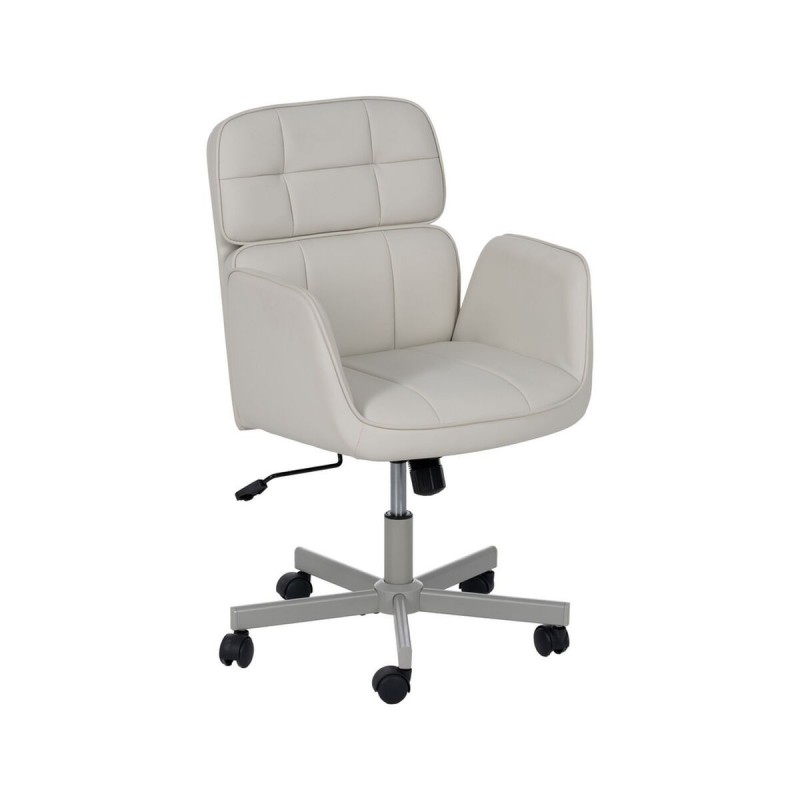 Sedia da Ufficio Grigio Crema 57 x 60,5 x 85 cm