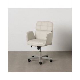 Sedia da Ufficio Grigio Crema 57 x 60,5 x 85 cm