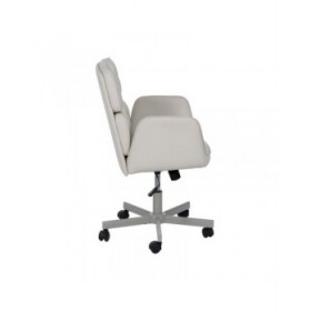 Sedia da Ufficio Grigio Crema 57 x 60,5 x 85 cm