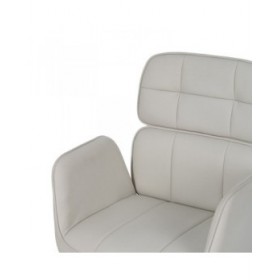 Sedia da Ufficio Grigio Crema 57 x 60,5 x 85 cm