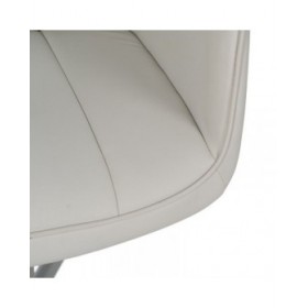 Sedia da Ufficio Grigio Crema 57 x 60,5 x 85 cm