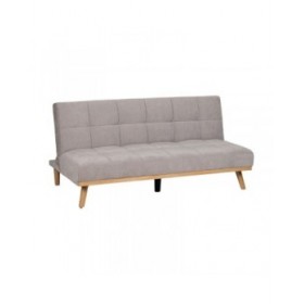 Divano Letto Grigio Naturale 178 x 94 x 86 cm