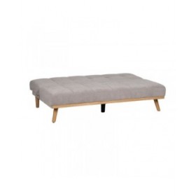 Divano Letto Grigio Naturale 178 x 94 x 86 cm