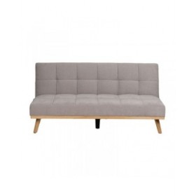 Divano Letto Grigio Naturale 178 x 94 x 86 cm