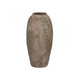 Vaso Grigio Ceramica 27 x 27 x 57,5 cm