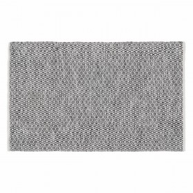 Tappeto Grigio 70 % cotone 30 % Poliestere 120 x 180 cm