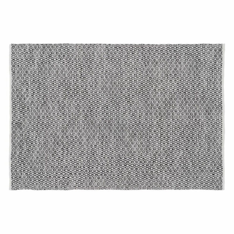 Tappeto Grigio 70 % cotone 30 % Poliestere 160 x 230 cm