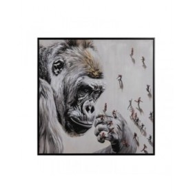 Quadro Multicolore Gorilla 80 x 4 x 80 cm