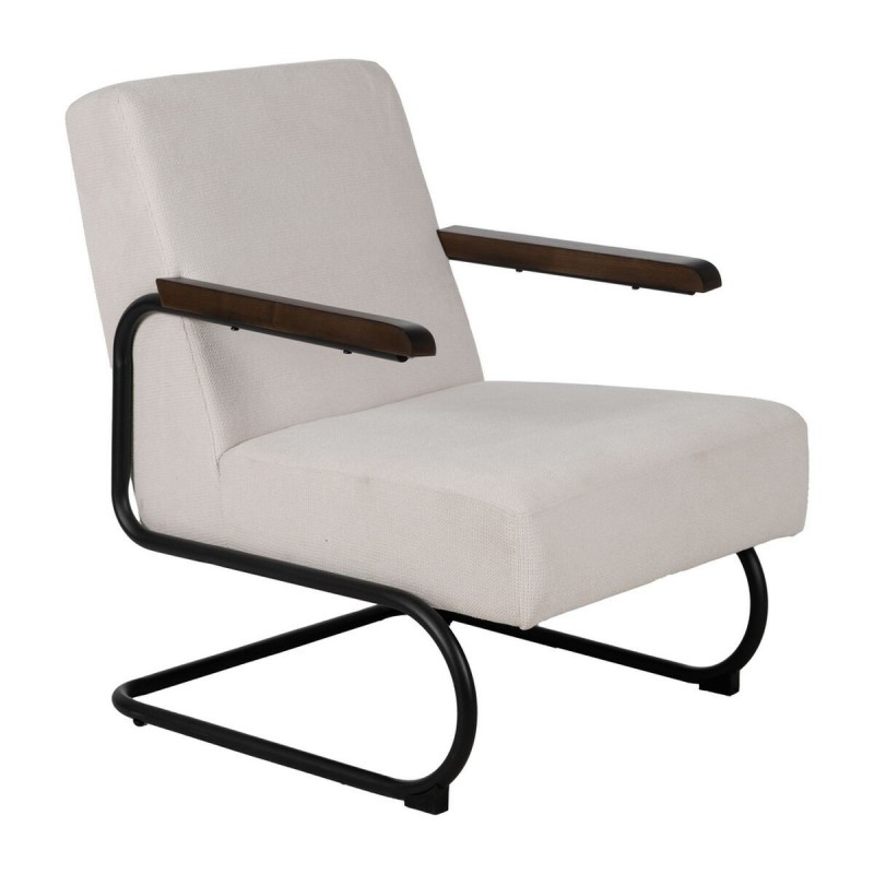 Poltrona Nero Beige 61 x 70 x 85 cm
