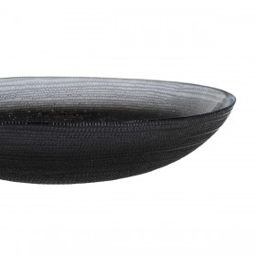 Centrotavola Nero 30 x 30 x 6,5 cm