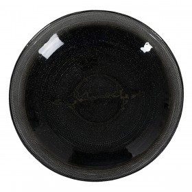 Centrotavola Nero 30 x 30 x 6,5 cm