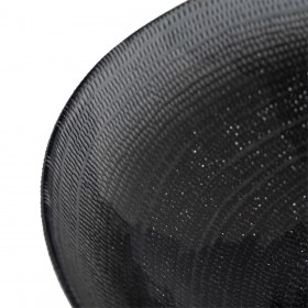 Centrotavola Nero 39,5 x 39,5 x 7,5 cm