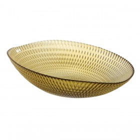 Centrotavola Giallo 21 x 21 x 6,5 cm