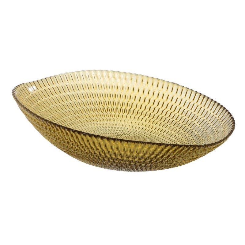 Centrotavola Giallo 21 x 21 x 6,5 cm