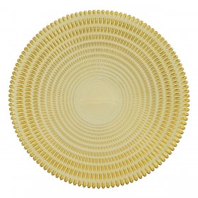 Centrotavola Giallo 40 x 40 x 7 cm