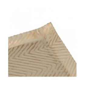 Vassoio Beige Dorato 36 x 23 x 2 cm
