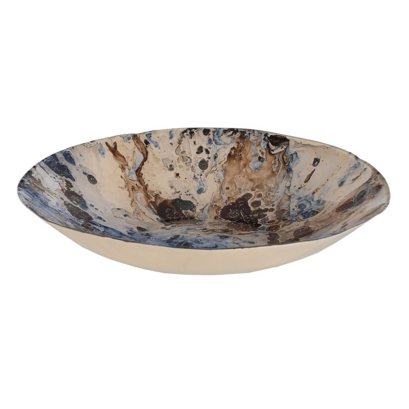 Centrotavola Azzurro Marrone 29 x 29 x 5 cm